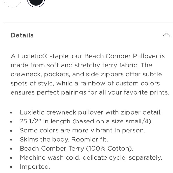 Lilly Pulitzer NAVY Beach Comber pullover - Picture 7 of 11